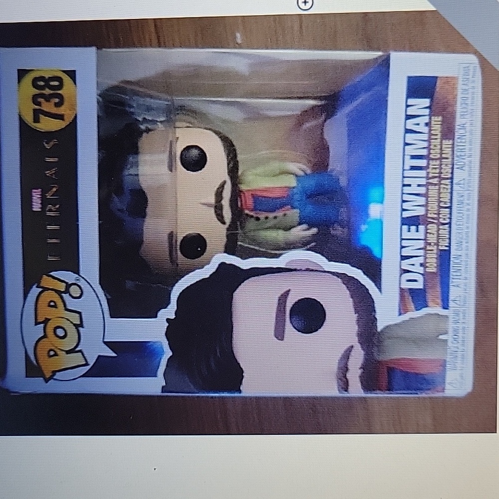 Funko Pop! Marvel Movies: Eternals Dane Whitman bobblehead 738 vinyl figure New